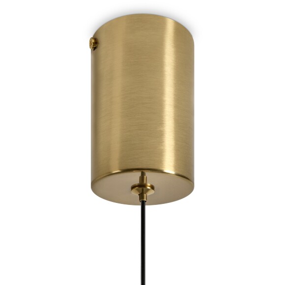 Freya Mote FR5631PL-L5BS Светильник подвесной светодиодный, основание металл латунь, плафон конус диаметром 11см прозрачный акриловый, LED 5Вт 3000K 180° 450Лм CRI80 IP20 220В