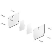 TR2025-WH Комплект из 2 торцевых заглушек для шинопроводов (TR2023 и TR2022) Denkirs SMART ONE 220V