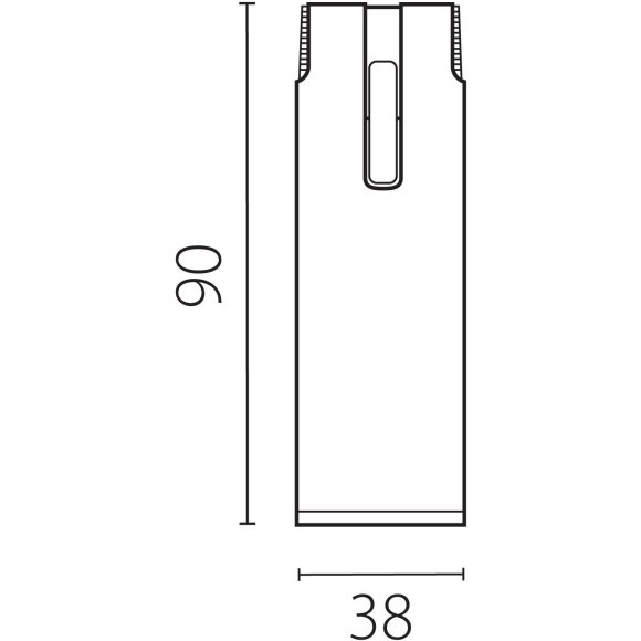 Светильник трековый 48V 6W 4000K 30° черный Due Hermes Lightstar 210047