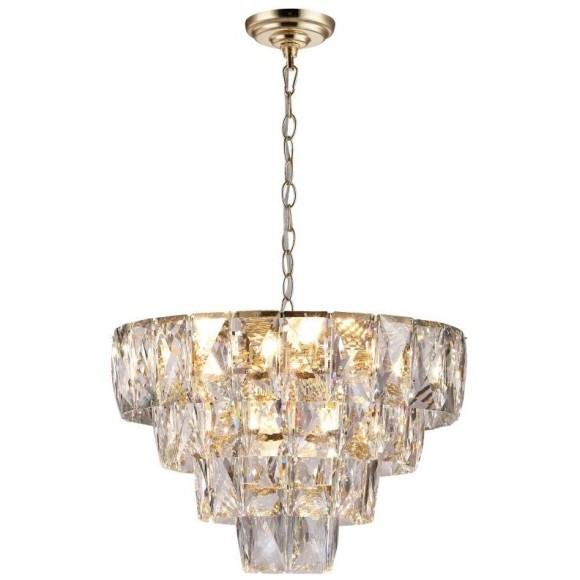 Люстра подвесная хрустальная Stilfort 1022/03/08P серия Maris