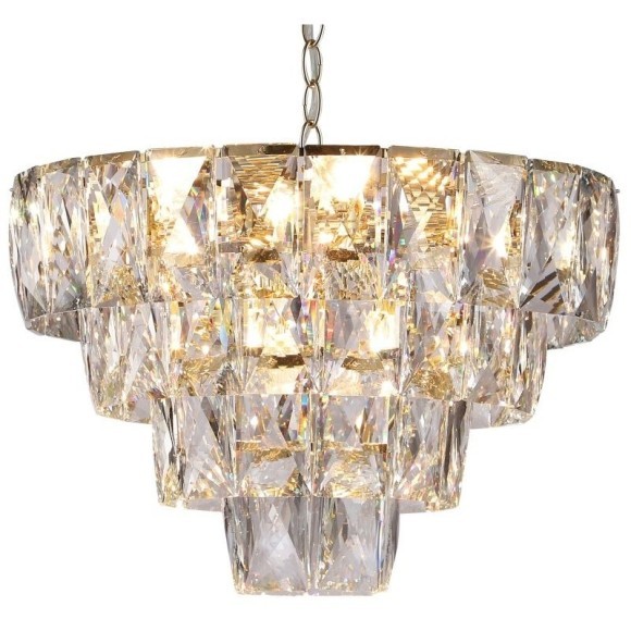Люстра подвесная хрустальная Stilfort 1022/03/08P серия Maris
