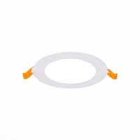 ST209.538.06 Св-к встр. Белый LED 1*6W 3000K 330Lm Ra80 110° IP20 D120xH8 90-265V Встраиваемые светильники