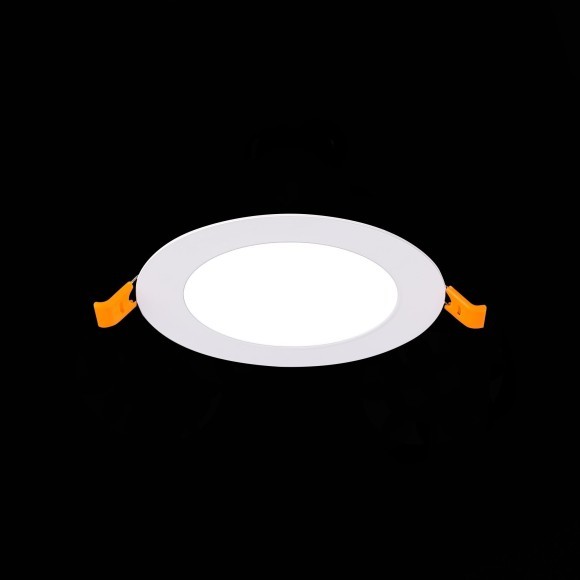 ST209.538.06 Св-к встр. Белый LED 1*6W 3000K 330Lm Ra80 110° IP20 D120xH8 90-265V Встраиваемые светильники ST209.538.06 Св-к встр. Белый LED 1*6W 3000K 330Lm Ra80 110° IP20 D120xH8 90-265V Встраиваемые светильники