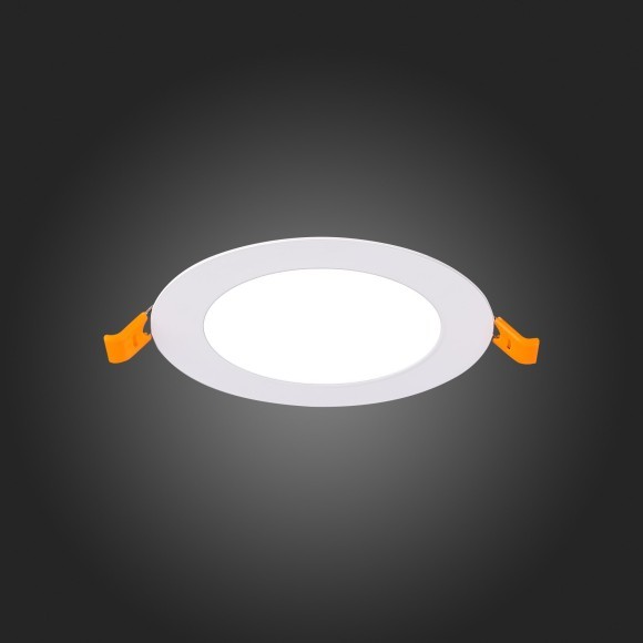ST209.538.06 Св-к встр. Белый LED 1*6W 3000K 330Lm Ra80 110° IP20 D120xH8 90-265V Встраиваемые светильники ST209.538.06 Св-к встр. Белый LED 1*6W 3000K 330Lm Ra80 110° IP20 D120xH8 90-265V Встраиваемые светильники