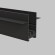 Шинопровод встраиваемый под ГКЛ 12 мм трековой системы SMART LINE 220В, 2м, Черный IL.0050.2000-2-BK