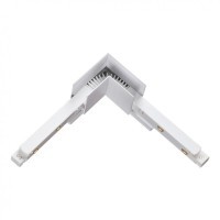 Соединитель питание+металл угловой для накладных для шин Novotech Flum 135121