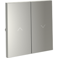 VLS002505 Клавиши для механизма управления жалюзи звонкового типа стального цвета VOLTUM S70 (сталь)