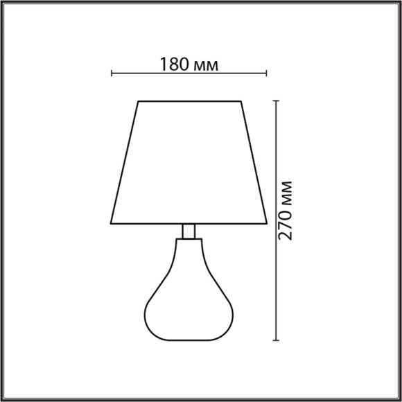 Настольная лампа E14 Lumion NAINA 8185/1T
