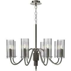 SL2005.103.08 Светильник подвесной ST-Luce никиль/прозрачный E14 8*40W SANTORI SL2005.103.08 Светильник подвесной ST-Luce никиль/прозрачный E14 8*40W SANTORI