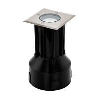 62343 EGLO RIGA 3 PRO Уличный встраиваемый спот светодиодный, 6Вт, IP65, пластик, стекло