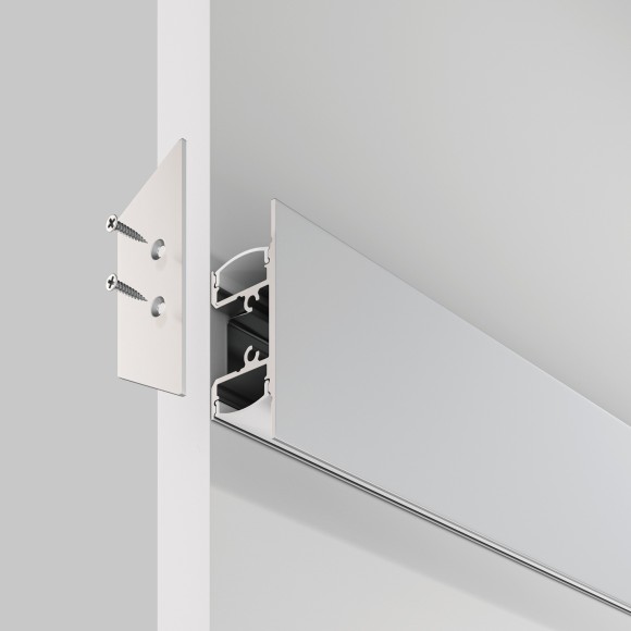 Алюминиевый профиль накладной 18x48 ALM-1848-S-2M