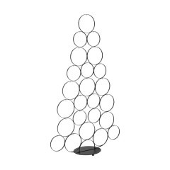 427396 BALLYMENA Рождественское украшение Ель металл коричневый D220