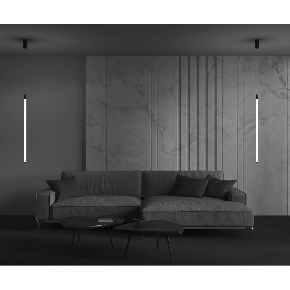 Подвесной светильник цилиндр Maytoni P022PL-L20B3K Ray светодиодный LED 20W