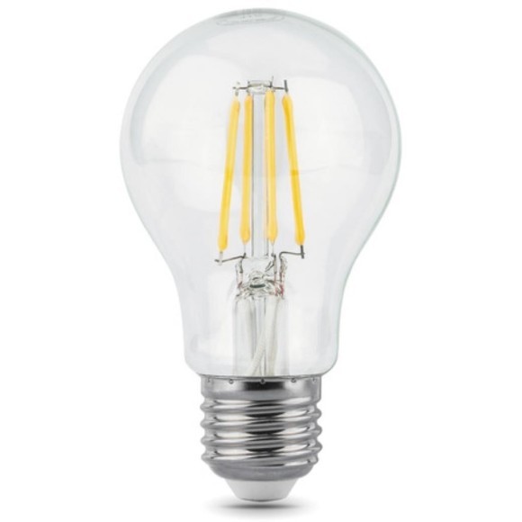 102802110 Лампа Gauss LED Filament A60 E27 10W 930lm 2700К 1/10/40