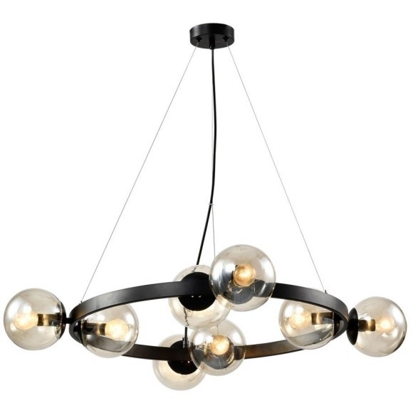 Подвесной светильник кольцом Lussole LSP-8797 FISHERS под лампы 8xE14 320W Подвесной светильник кольцом Lussole LSP-8797 FISHERS под лампы 8xE14 320W