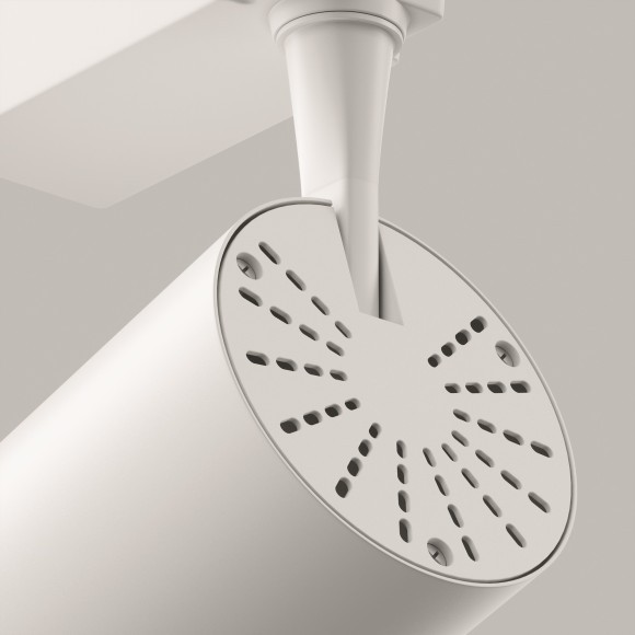 Однофазный двужильный светодиодный трековый светильник Maytoni Unity TR003-1-10W3K-S-W Vuoro 3000К 850Лм CRI90+ 24° 10Вт