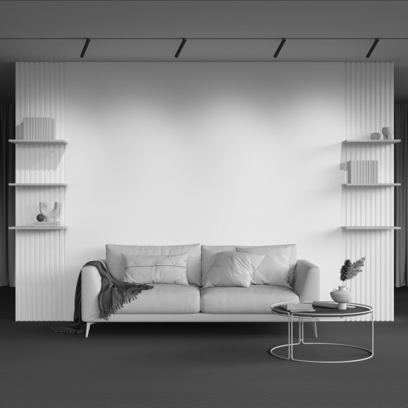 TR141-2-6W4K-M-B Трековый магнитный светодиодный светильник Maytoni Exility CRI90+ 4000К 290Лм 36° 6Вт