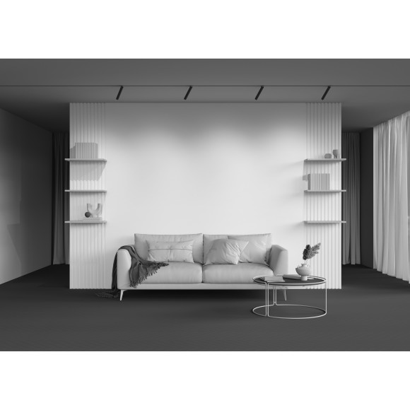 TR141-2-6W4K-M-B Трековый магнитный светодиодный светильник Maytoni Exility CRI90+ 4000К 290Лм 36° 6Вт