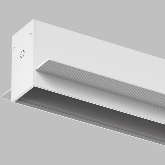 Магнитный шинопровод 2м встраиваемый в ГКЛ 12.5мм Smart 220V Denkirs TR2013-WH