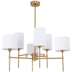 A4108LM-6PB Arte lamp DEBORA Подвесная люстра на штанге на 6 плафонов