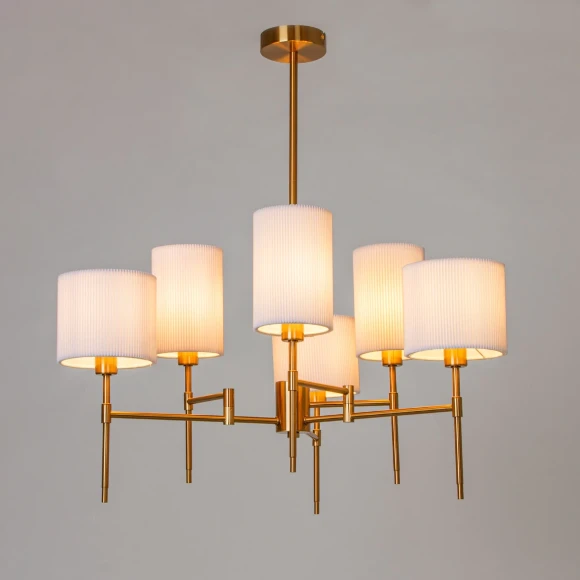 A4108LM-6PB Arte lamp DEBORA Подвесная люстра на штанге на 6 плафонов