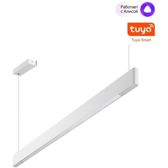 359549 LEDO NT25 000 белый Светильник подвесной диммир. (пульт ДУ/прилож. Smart Life) IP20 LED 12/24W 220-240V 3000-5700К ITER