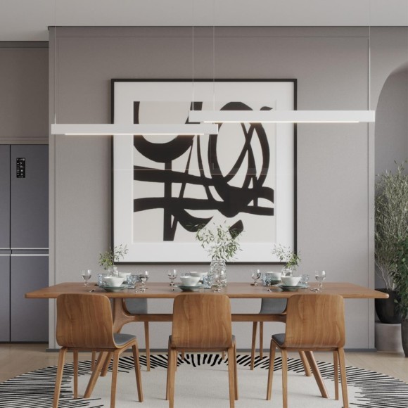 359549 LEDO NT25 000 белый Светильник подвесной диммир. (пульт ДУ/прилож. Smart Life) IP20 LED 12/24W 220-240V 3000-5700К ITER