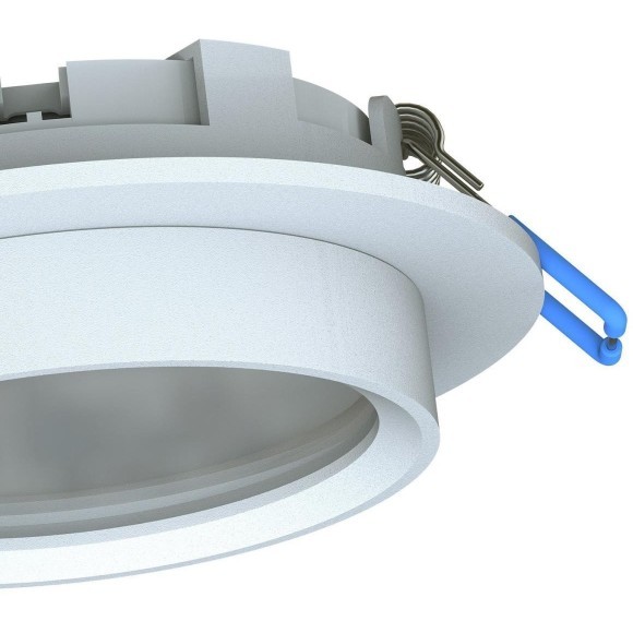 4672-1U, уличный светильник, D110xH42, cutout:D95, 1xGX53LEDx15W, IP44, excluded