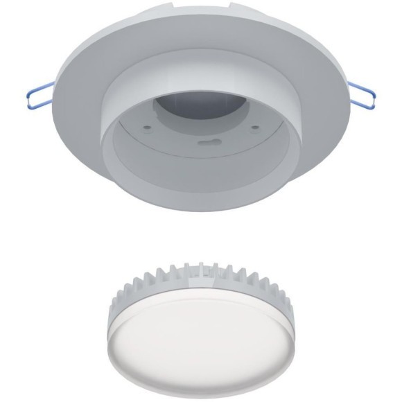 4672-1U, уличный светильник, D110xH42, cutout:D95, 1xGX53LEDx15W, IP44, excluded