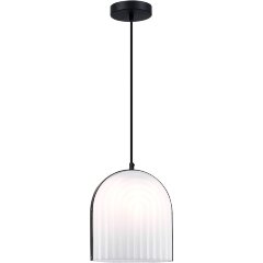 SL1302.403.01 Светильник подвесной ST-Luce Черный/Белый E27 LED 1*7W AIRE