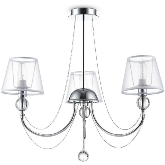 Люстра потолочная Freya FR5661-PL-03-CH Beverly под лампы 3xE14 40W