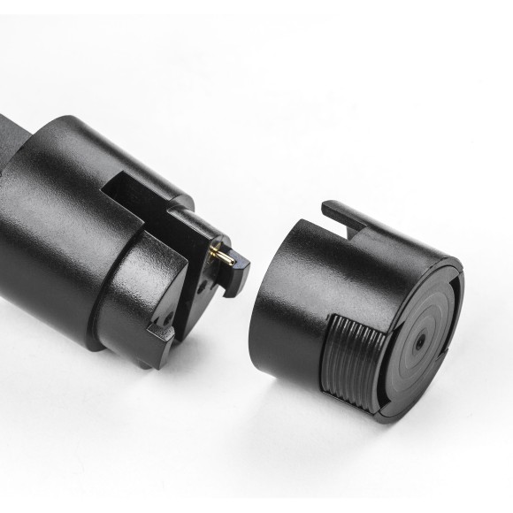 Светильник трековый 48V 6W 4000K 24° черный Due Hermes Lightstar 210747