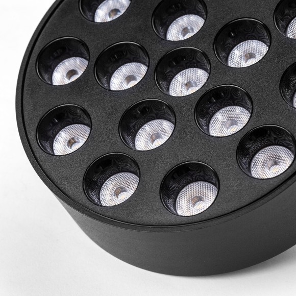 Светильник трековый 48V 6W 4000K 24° черный Due Hermes Lightstar 210747