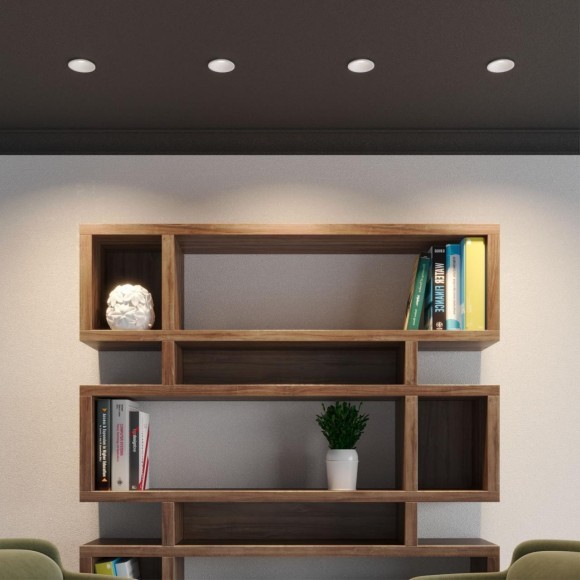 359848 Белый встраиваемый светильник с перекл. цветовой темп. и антибликовым фильтром 7Вт 565Лм 2700;3200;4000К UGR19 CRI90 36° IP20 Novotech NOVA 359848 Белый встраиваемый светильник с перекл. цветовой темп. и антибликовым фильтром 7Вт 565Лм 2700;3200;4000К UGR19 CRI90 36° IP20 Novotech NOVA