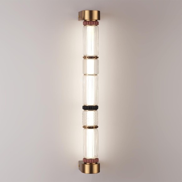 5455/18WL Настенный светильник (бра), металл латунь, премиум серия, 18Вт 1745Лм 4000K CRI80 ODEON LIGHT Exclusive COLLIER