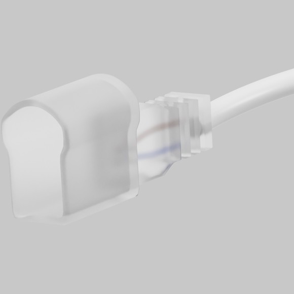 Двусторонний коннектор с проводом для гибкого неона Maytoni AC220V 25x13 мм 201237 Двусторонний коннектор с проводом для гибкого неона Maytoni AC220V 25x13 мм 201237