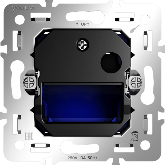 VLS0706M Механизм подсветки в подрозетник VOLTUM S70 светодиодный 3000 кельвинов 1 ватт 70 люмен угол 120