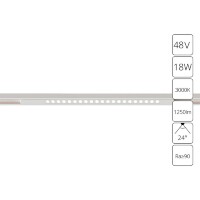 A7287PL-1WH Трековый магнитный светодиодный светильник Arte Lamp Optima CRI90+ 3000К 1250Лм 24° 18Вт
