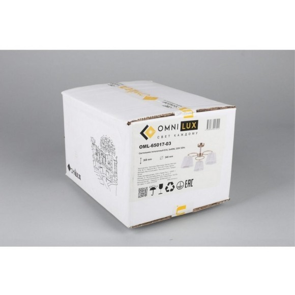 Потолочная люстра 650 OML-65017-03