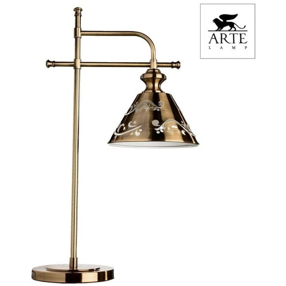 Декоративная настольная лампа Arte Lamp A1511LT-1PB Kensington под лампу 1xE14 40W