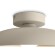 Freya Movement FR5602CL-L10W Потолочный светодиодный светильник диаметром 30см, с металлическим бежевым плафоном, CCT переключение цветовой температуры на драйвере, LED 10Вт 2700;3000;4000К CRI80 120° IP20 220В