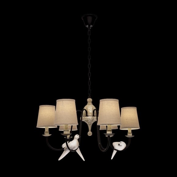 LOFT1029A-6 Подвесная люстра LOFT IT Birds LOFT1029A-6 Подвесная люстра LOFT IT Birds