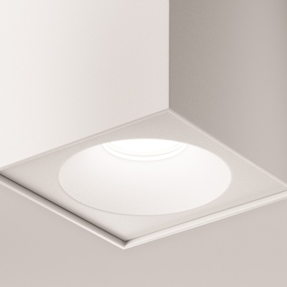 Уличный потолочный светильник Maytoni C030CL-01W Zoom IP65 под лампу 1xGU10 50W