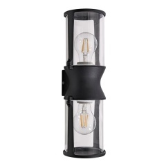 Уличный настенный светильник Arte Lamp MINCHIR A8306AL-2BK