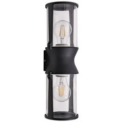 Уличный настенный светильник Arte Lamp MINCHIR A8306AL-2BK