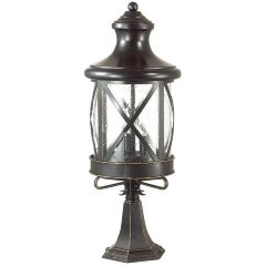 Уличный наземный светильник Odeon Light 4045/3B SATION IP44 под лампы 3xE14 3*60W