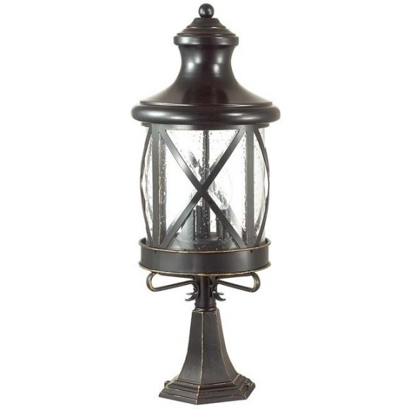 Уличный наземный светильник Odeon Light 4045/3B SATION IP44 под лампы 3xE14 3*60W