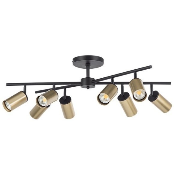 Люстра на штанге Lightstar LR728408 Rullo под лампы 8xGU10 400W