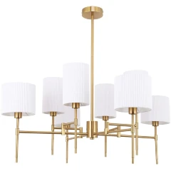 A4108LM-8PB Arte lamp DEBORA Подвесная люстра на штанге на 8 плафонов