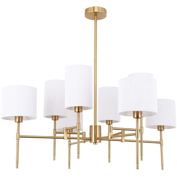 A4108LM-8PB Arte lamp DEBORA Подвесная люстра на штанге на 8 плафонов